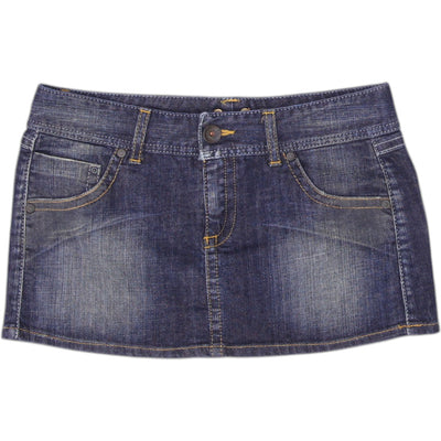 Y2K Ladies United Colors of Benetton Mini Style Denim Skirt Size S | Migration_Skirts | Fashion Rerun