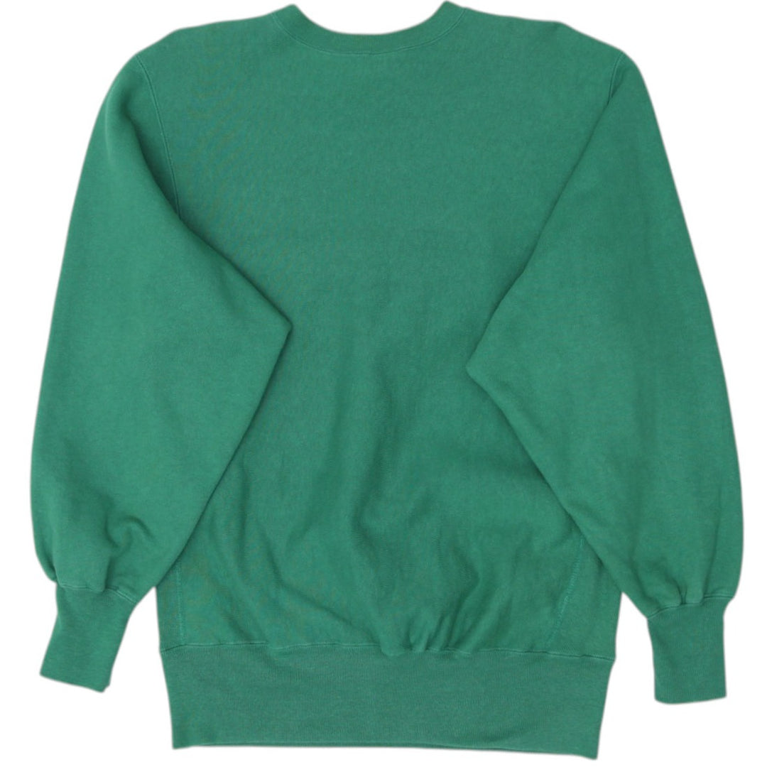 Vintage Champion Reverse Weave Green SWARM Sweatshirt Made In USA X-Large