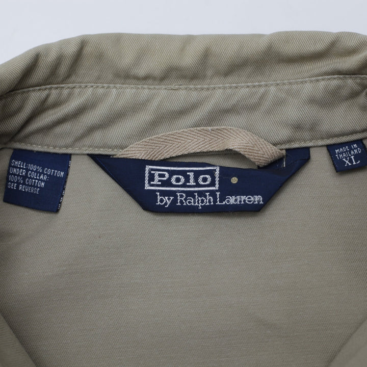 Vintage Mens Polo Ralph Lauren Harrington Cotton Jacket Size XL