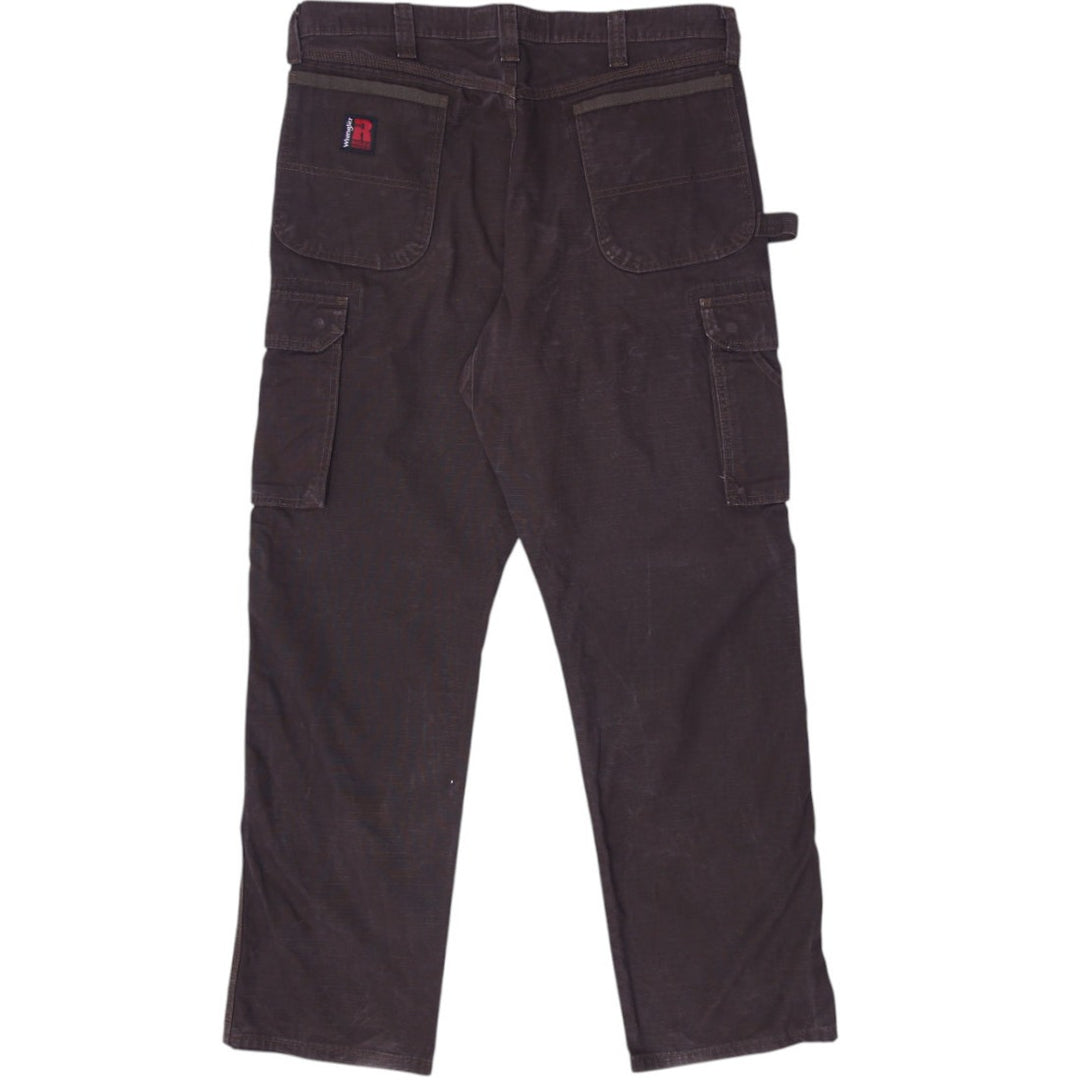 Mens Wrangler Riggs Workwear Cargo Pants Size 36x32 | Migration_Pants WW Collection - Side View | Fashion Rerun