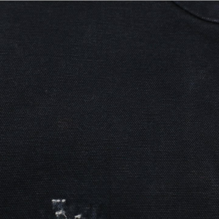 Mens Carhartt J131-BLK Black Hooded Workwear Jacket Size XL