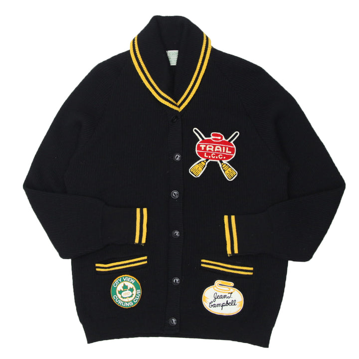 Vintage Clover Knitting Mills Pure Wool Knitted Cardigan Ladies