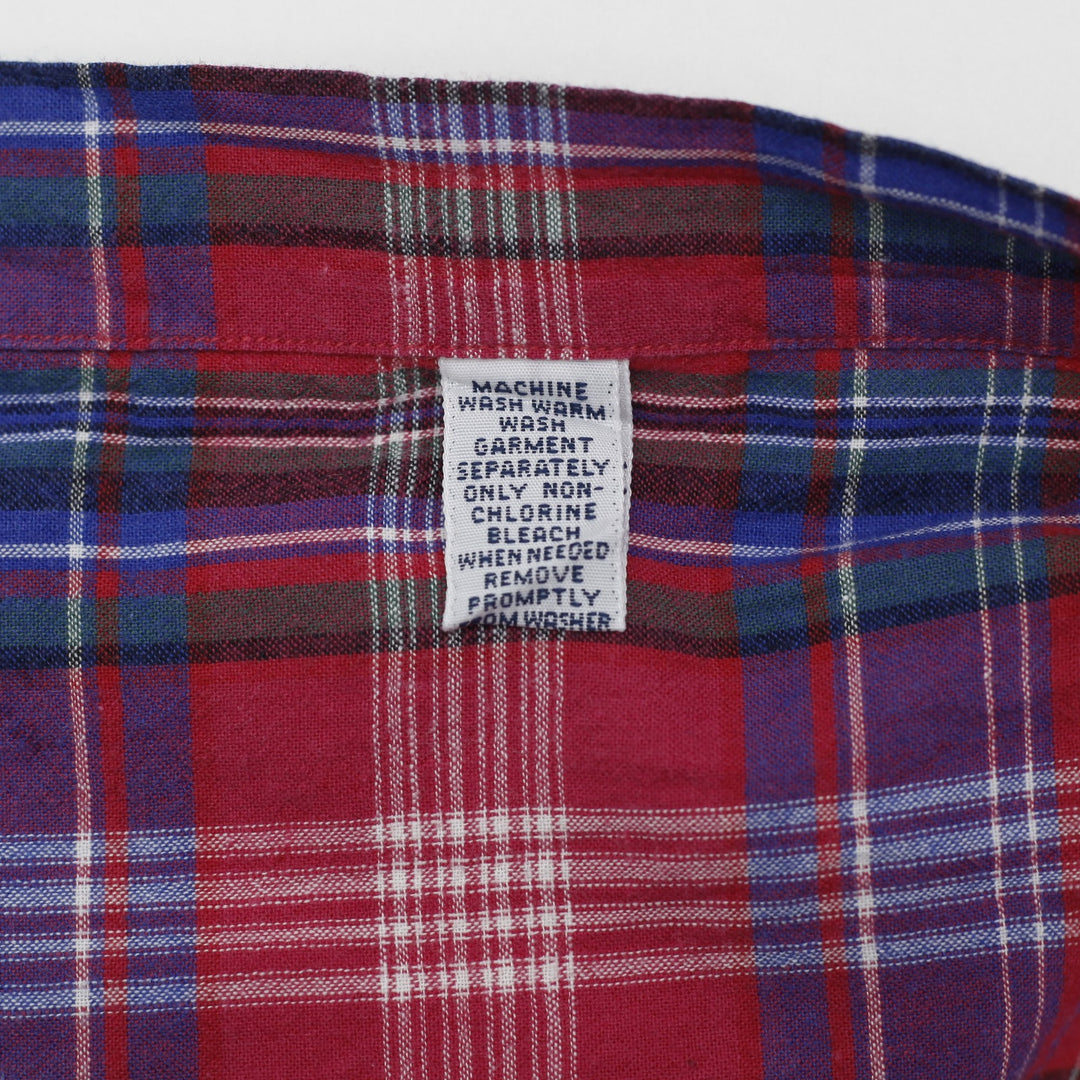 Mens Ralph Lauren Blake Short Sleeve Plaid Button Down Shirt Size XL