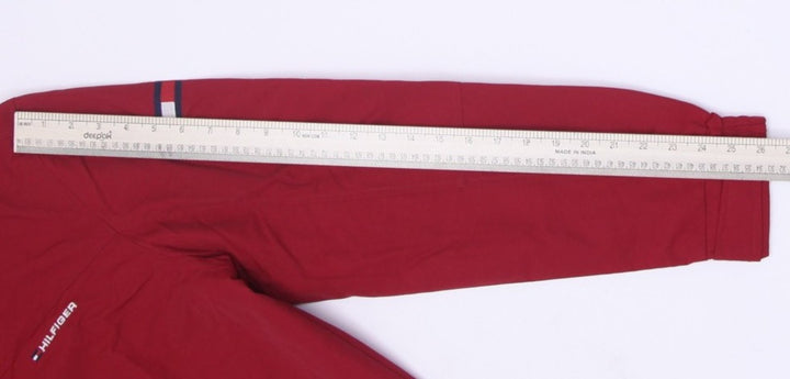 Mens Tommy Hilfiger Yacht Rain Wind Full Zip Logo Jacket