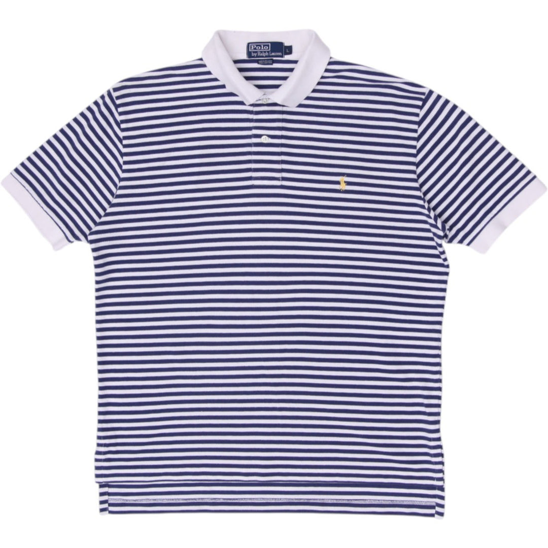 Mens Polo Ralph Lauren Striped Polo T-Shirt Size L