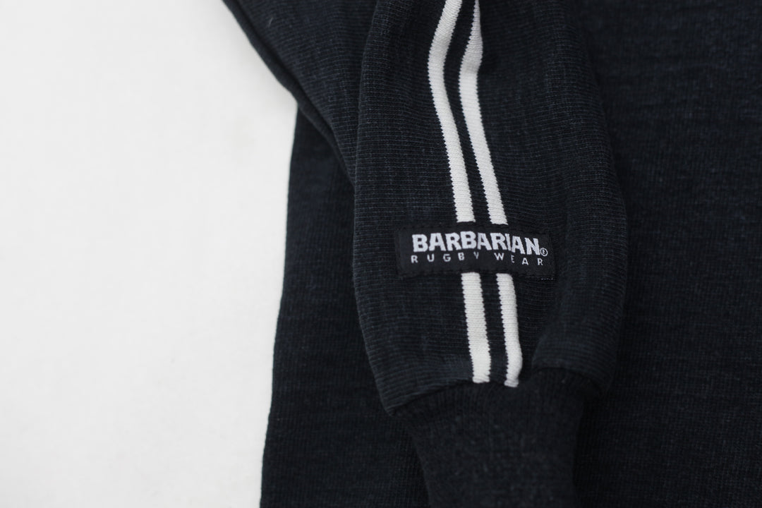 Vintage Barbarian Rugby Wear New Zealand Rugby Polo T-Shirt
