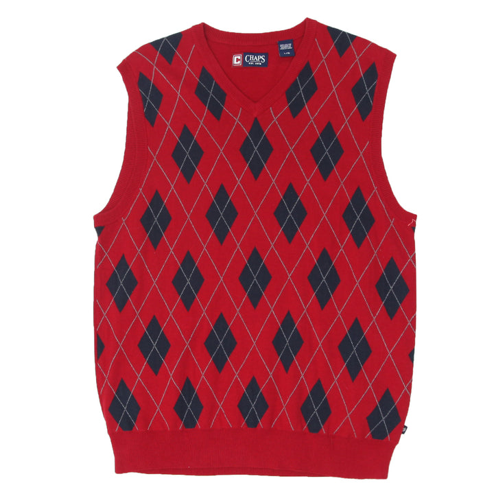 Mens Chaps Aryle V-Neck Sweater Vest