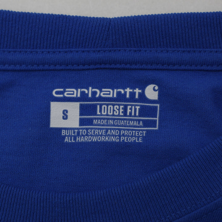 Mens Carhartt Loose Fit Long Sleeve Workwear Shirt Size S | Migration_Sweatshirts - Back View | Fashion Rerun