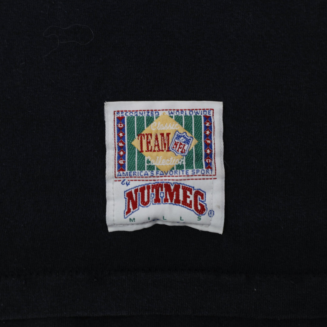 Vintage 90s USA Nutmeg Black NFL New York Giants Lawrence Taylor Made in USA | Migration_T-Shirts - Detail Vi | Fashion Rerun