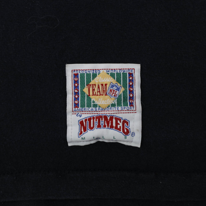 Vintage 90s USA Nutmeg Black NFL New York Giants Lawrence Taylor Made in USA | Migration_T-Shirts - Detail Vi | Fashion Rerun