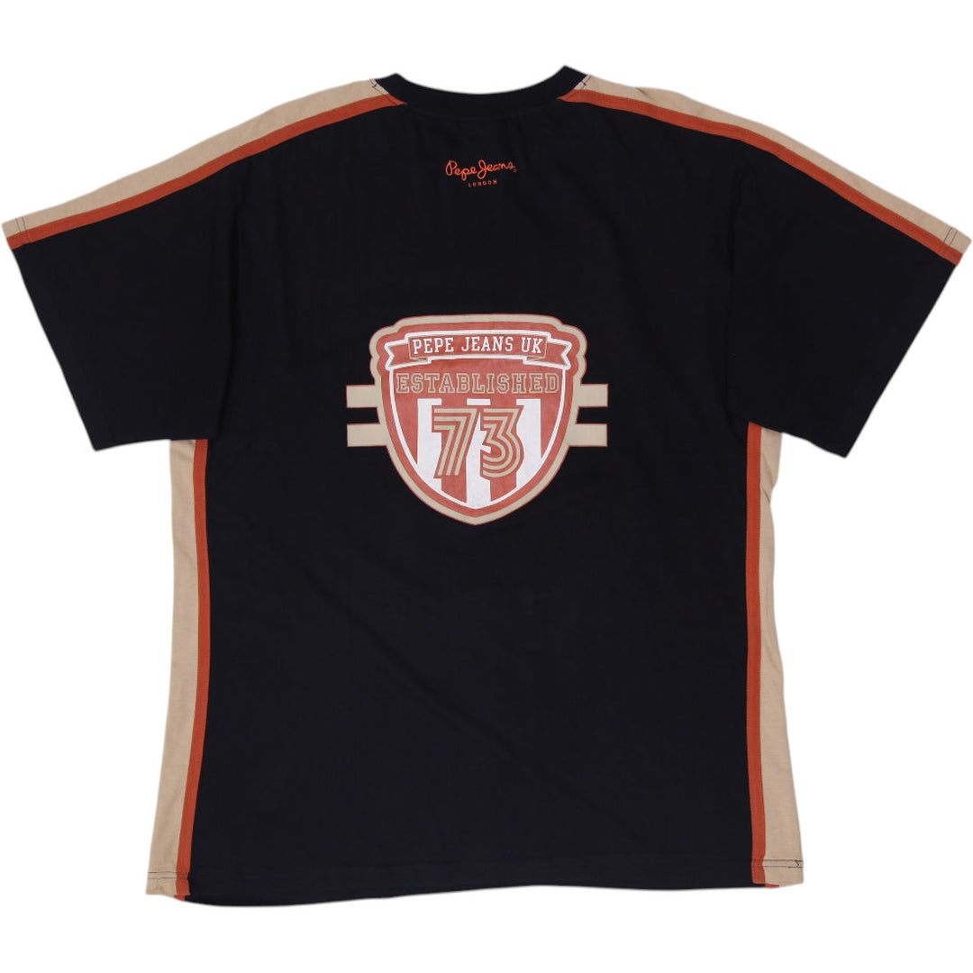 Mens Pepe Jeans Graphic London Spellout T-Shirt Size Xl