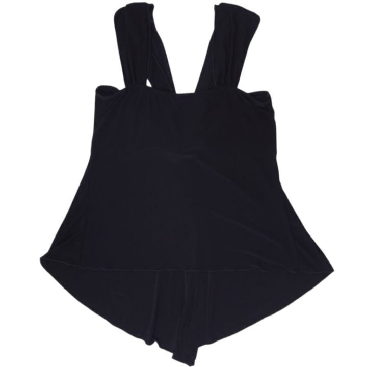 Y2K Ladies La Khaki Black Tank Top Sleeveless Stylish