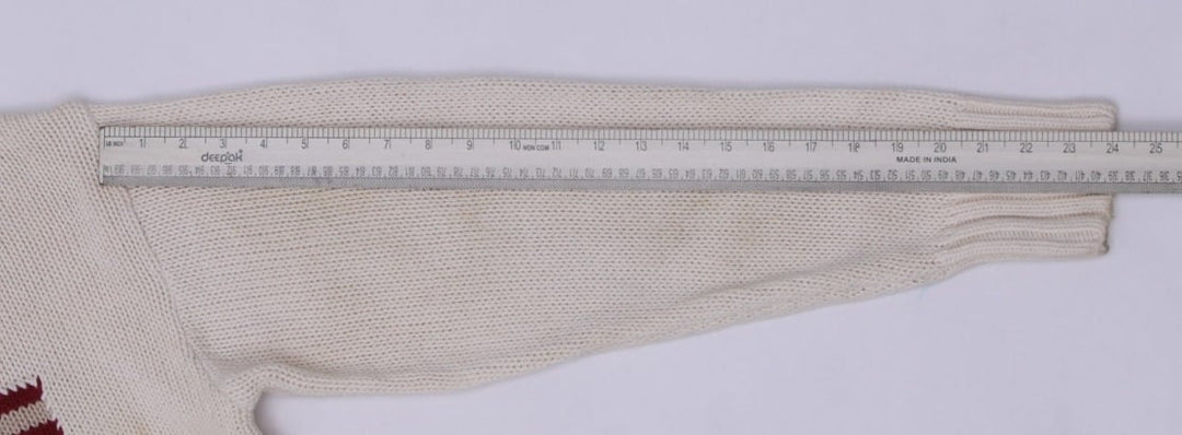 Vintage Polo By Ralph Lauren Iconic Flag Cotton Crewneck Sweater M