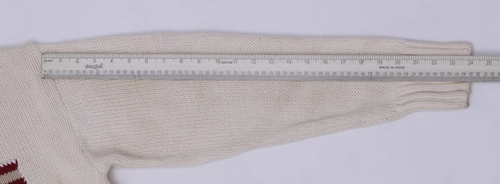 Vintage Polo By Ralph Lauren Iconic Flag Cotton Crewneck Sweater M