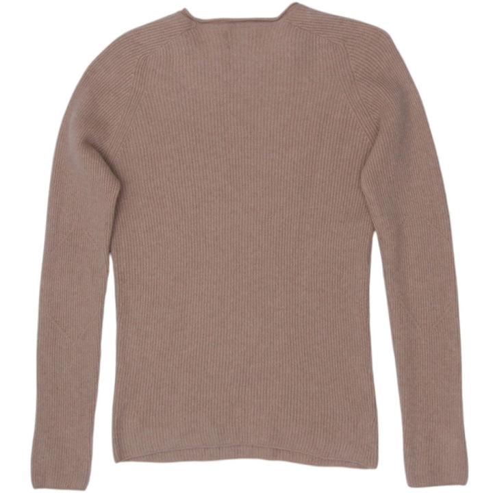 Mens ZARA MAN 100% Cashmere Ribbed Knitwear Sweater