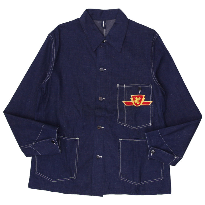 Ttc Operator Jacket Shop Vintage 1980S TTC Chore Denim Jacket | Fashion Rerun