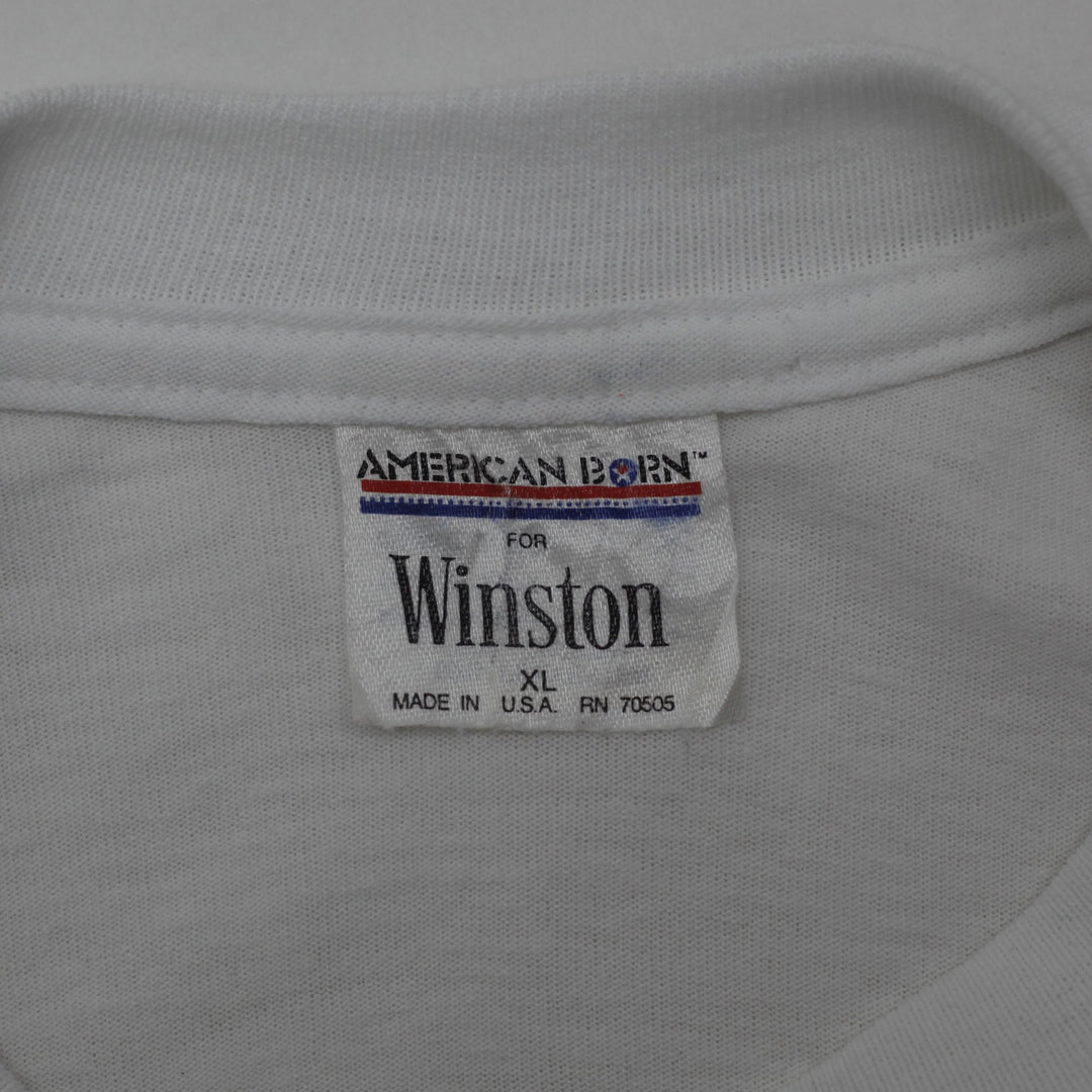 Vintage 1992 Winston Drag Racing Long Sleeve T-Shirt Size XL
