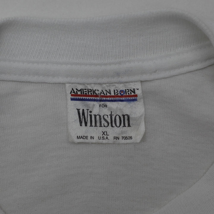 Vintage 1992 Winston Drag Racing Long Sleeve T-Shirt Size XL