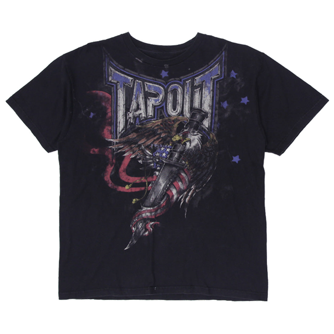 Shop Y2K Mens Tapout Signature Series Graphic Short Sleeve T-Shirt