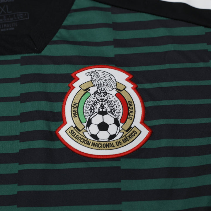 Mens Adidas Mexico 2018 World Cup Pre-Match Training Football Jersey Size XL