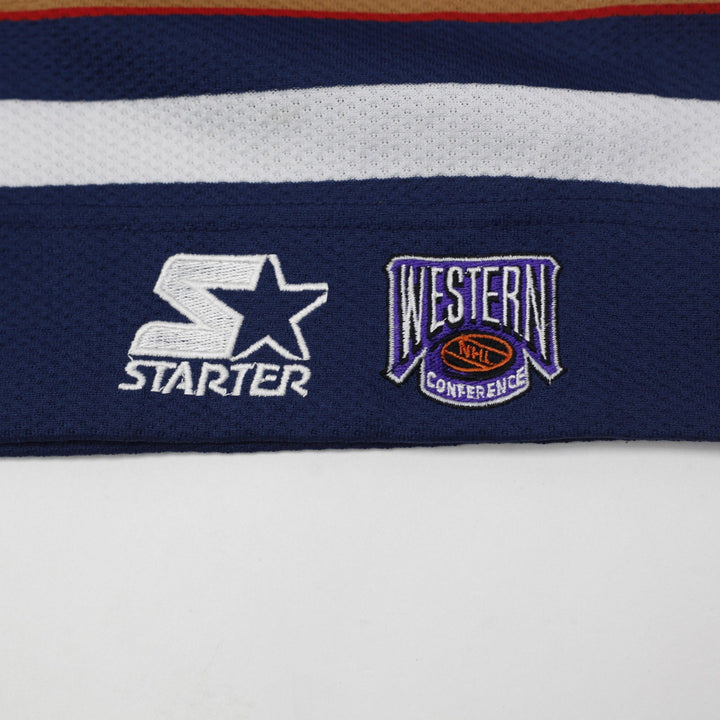 Vintage Starter Edmonton Oilers NHL Hockey Jersey 90s Men Size XL
