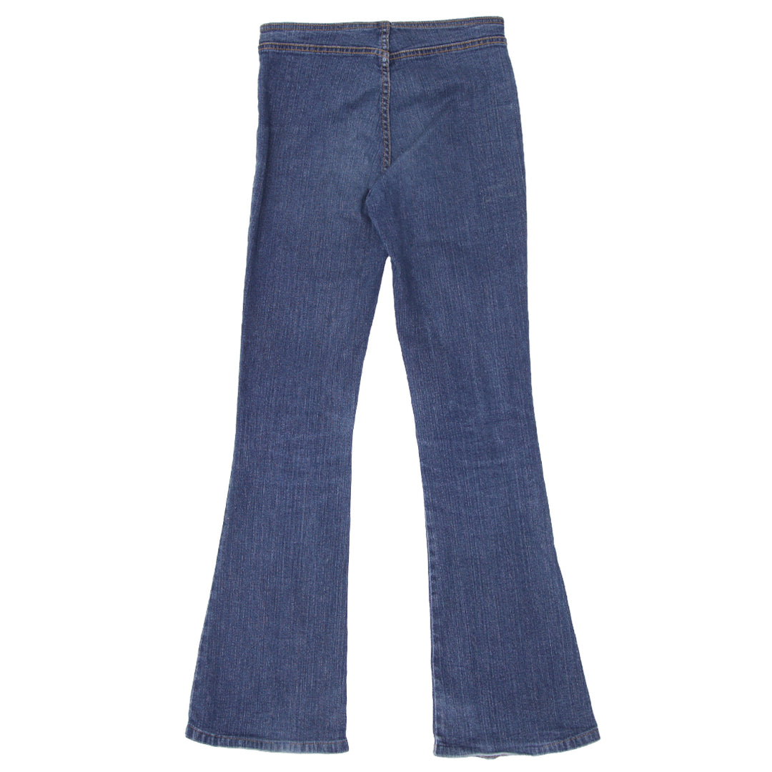 Y2K Belted Flare Jeans - Fashion Rerun Vintage Migration_Pants