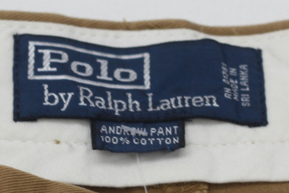 Vintage Polo by Ralph Lauren Classic Chino Andrew Pants Brown - Fashion Rerun Vintage Migration_Pants