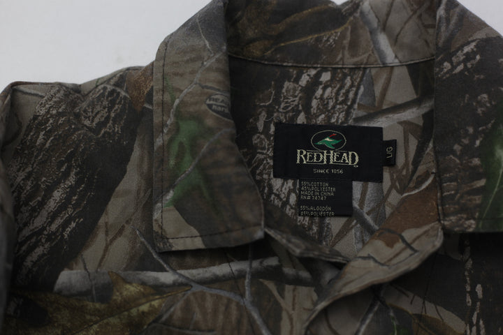 Mens Redhead Long Sleeve Realtree Hunting Coveralls