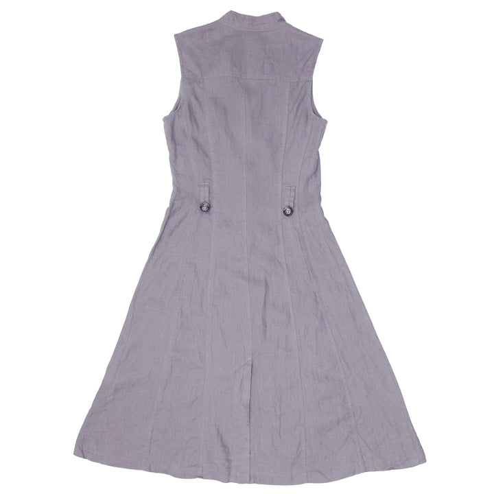 Ladies Camaieu Sleeveless 100% Linen Dress