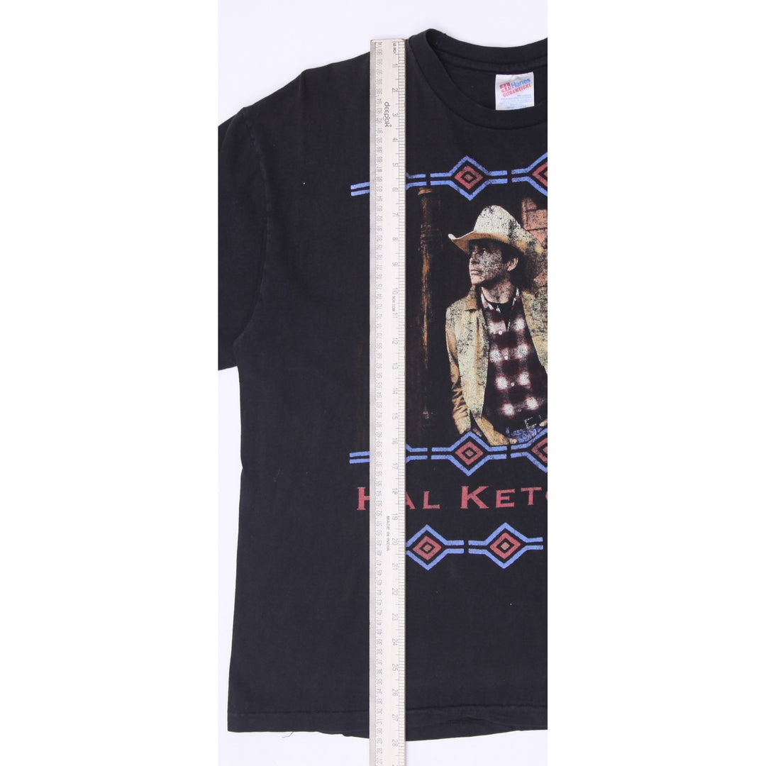Vintage 90s Hanes Hal Ketchum Country Music Tour T-Shirt Size L