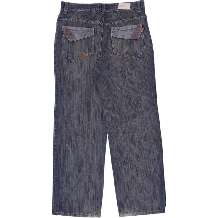 Y2K Mens Deisel Straight Denim Pockets Style Jeans Size L | Migration_Jeans & Pants - Side View | Fashion Rerun