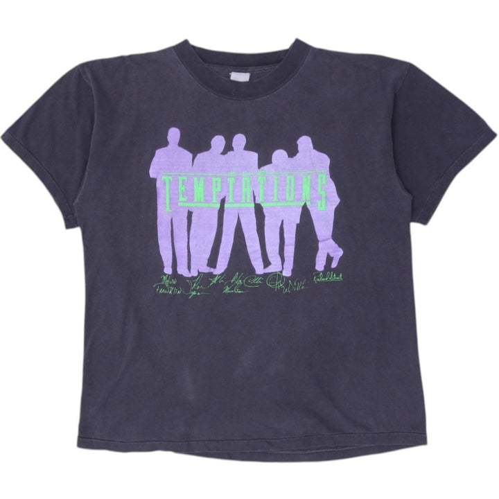 Vintage The Temptations R&B Soul Music Group Single Stitch T-shirt