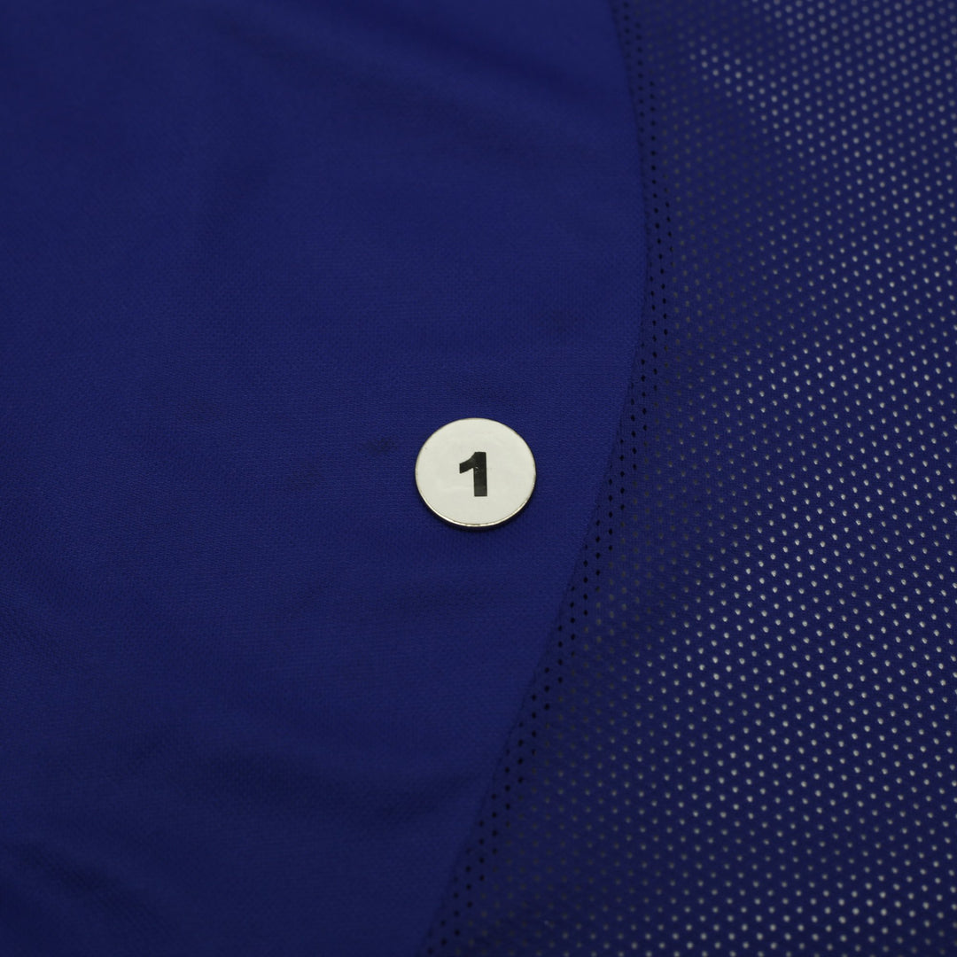 Vintage Mens Adidas Japan 2002-04 Home Football Jersey Blue World Cup 2002
