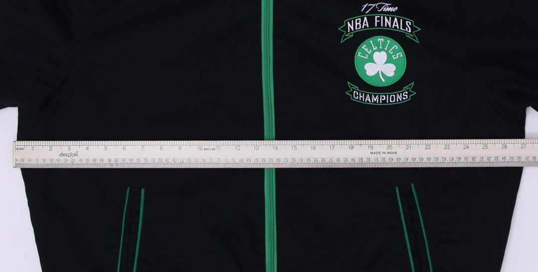 Mens JH Design 17 Time NBA Finals Boston Celtics Reversible Full Zip Jacket