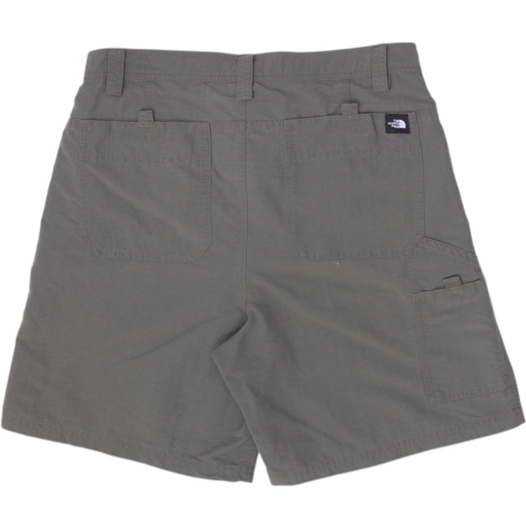Mens The North Face Size 34 Olive Green Nylon Outdoor Hiking Shorts
