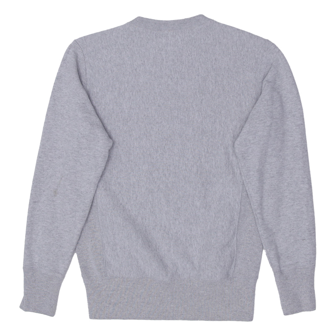 Vintage Champion reverse Weave Warm Up Crewneck Sweatshirt Gray S - Fashion Rerun Vintage Migration_Sweaters