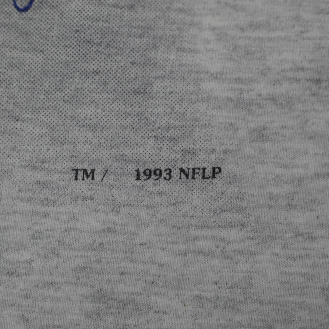 Vintage 1993 Nutmeg New England Patriots Jack Davis T-Shirt  Made in USA Size XL | Migration_T-Shirts - View | Fashion Rerun