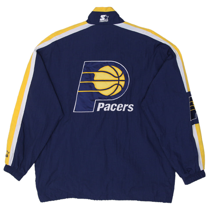 Vintage 90s Starter Indiana Pacers NBA Jacket Size L - Fashion Rerun Vintage Migration_Jacket