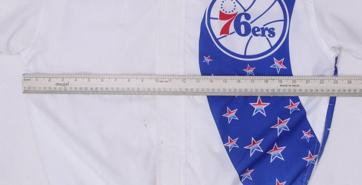 Vintage Champion NBA Philadelphia 76ERS Warm Up Jacket Size LARGE | Migration_Jackets - View 7 | Fashion Rerun