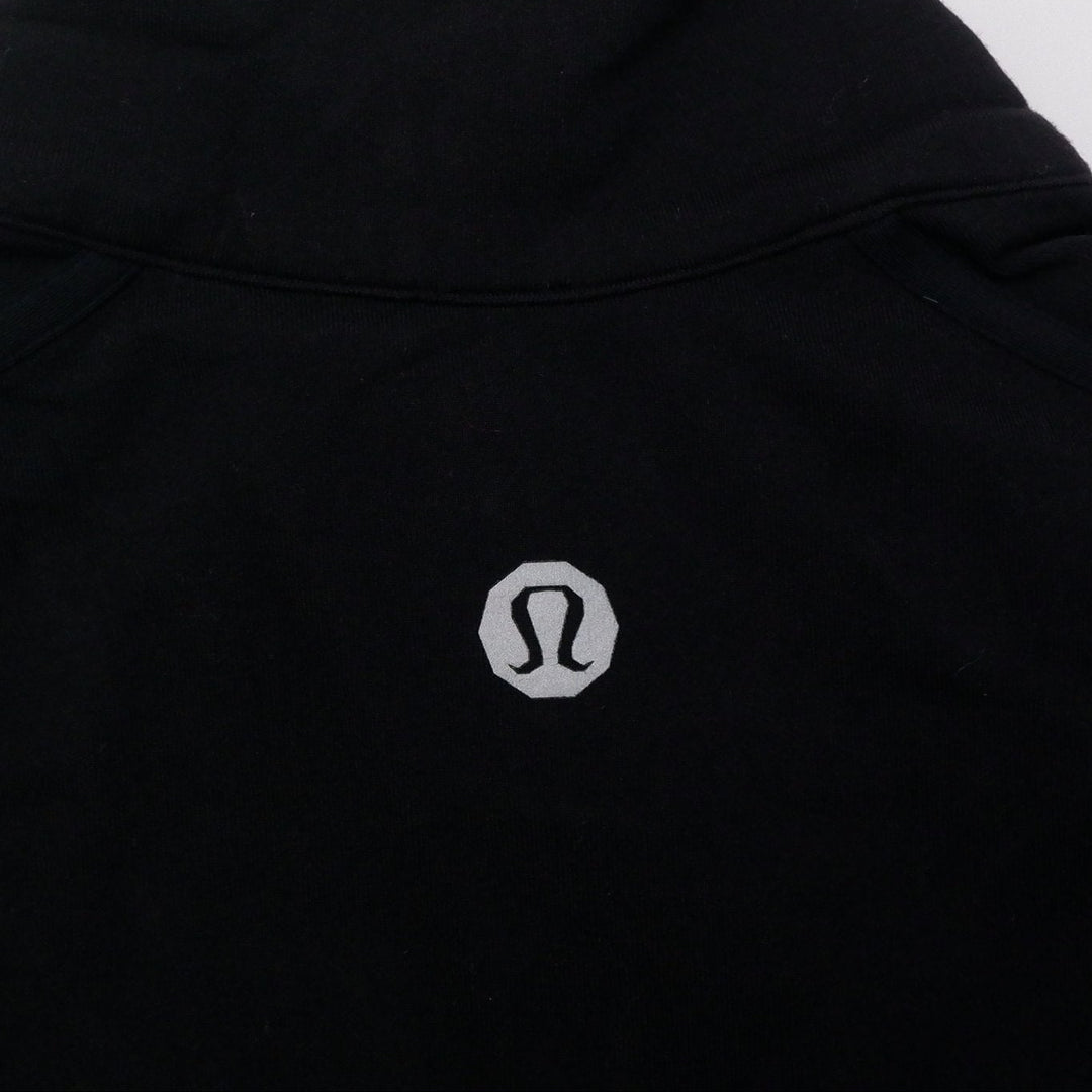 Mens Lululemon Bomber Jacket Black Full Zip Athletic