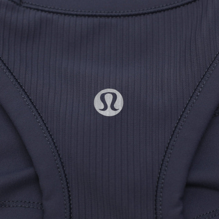 Ladies Lululemon Tank Top Blue Stretchable Sport Size 8