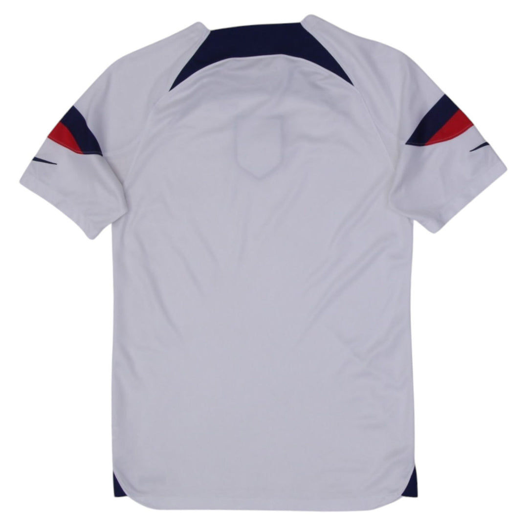 Mens Nike USA Soccer Jersey White Team Logo Dri-FIT
