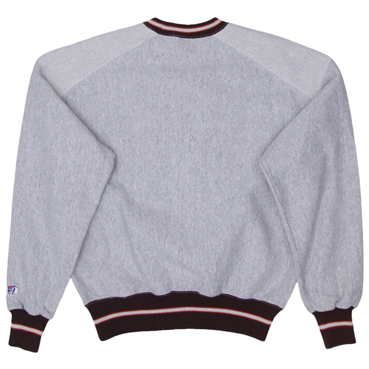 Vintage The Game Cleveland Browns Embroidered Sweatshirt Made In USA L - Fashion Rerun Vintage Migration_Sweaters