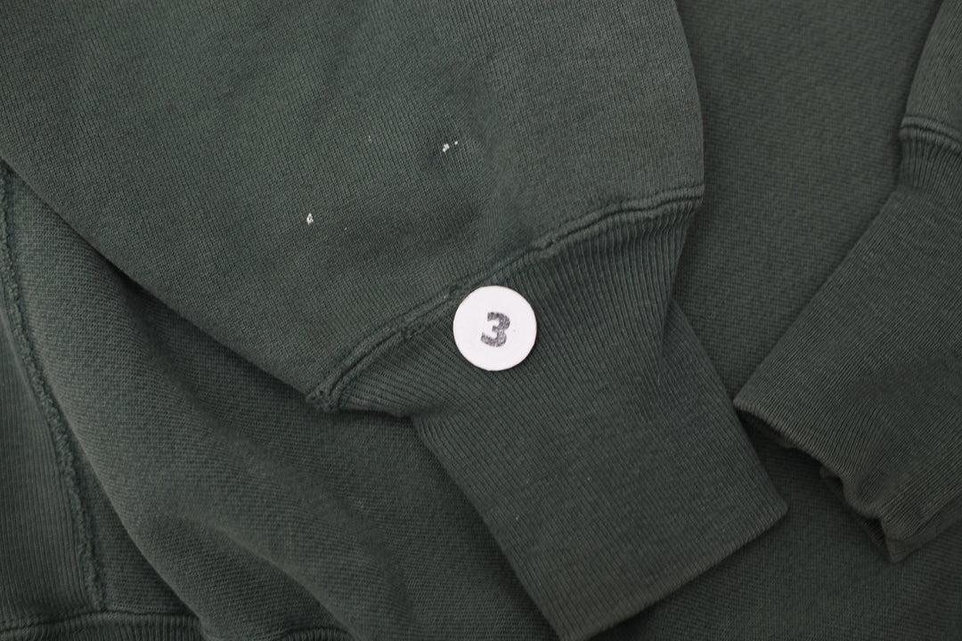 Vintage Mens Champion Reverse Weave Sweatshirt Green Logo | Migration_Sweatshirt - View 10 | Fashion Rerun