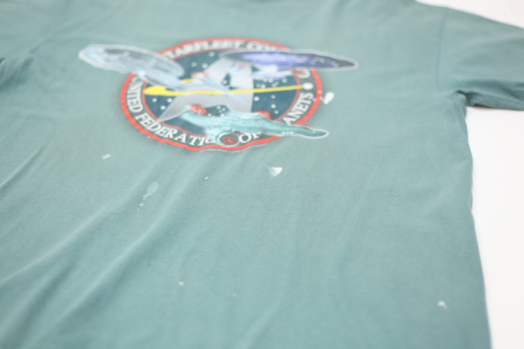 1998 Vintage Star Trek U.S.S. Enterprise T-Shirt XL