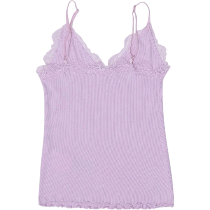 Y2K Ladies Amisu Lace Trim Cami Top Size S