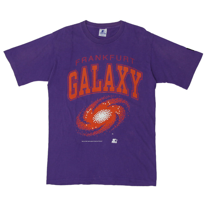 Vintage 90s Frankfurt Galaxy Single Stitch T-Shirt Made In USA Starter