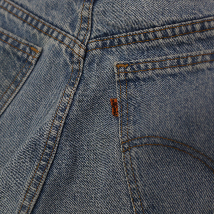 Vintage Ladies Levis 631 Orange Tab Denim Shorts | Migration_Shorts UAENAT20 - Alternate View | Fashion Rerun