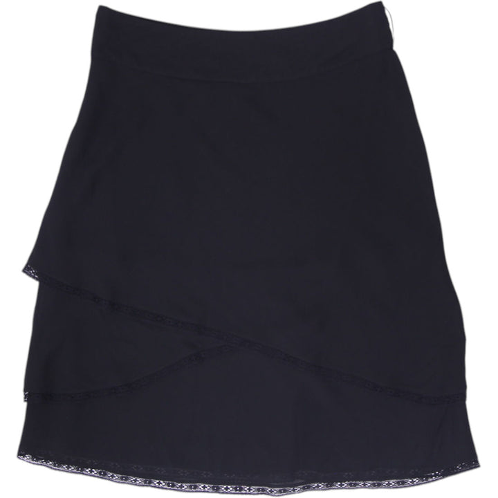 Y2K Ladies R Petites Skirt Structured Layered Midi Skirt Size 10