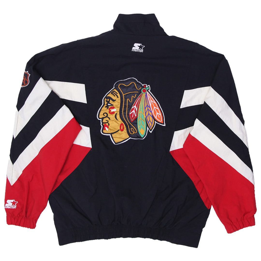 Vintage Chicago Blackhawks Starter Pullover Jacket